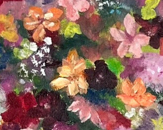 Bouquet of colors 50x50x4cm 3D