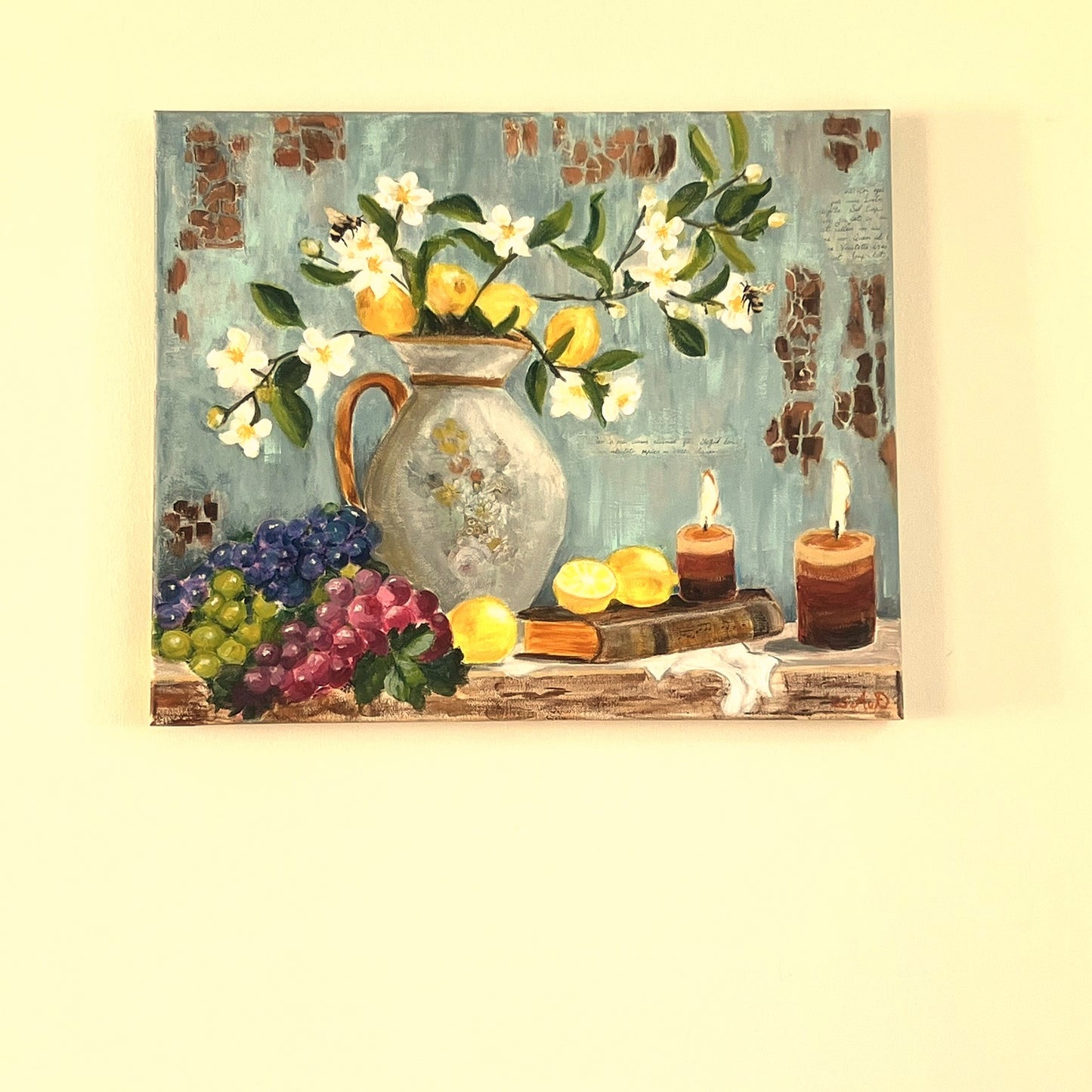 Lemons and grapes