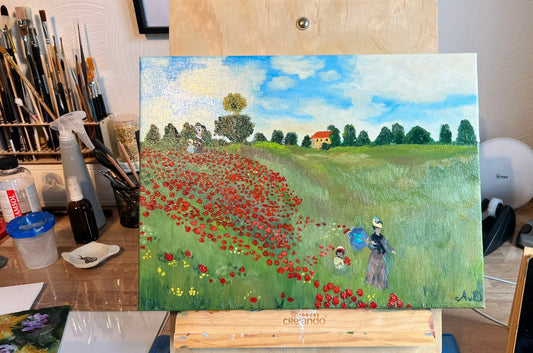 Studie opdracht: The Poppy field (NIET TE KOOP)