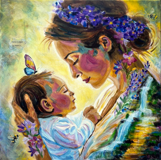 Home is where the heart is (Mother and child)