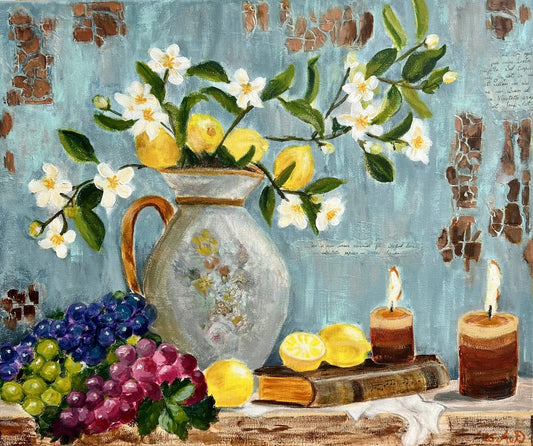 Lemons and grapes