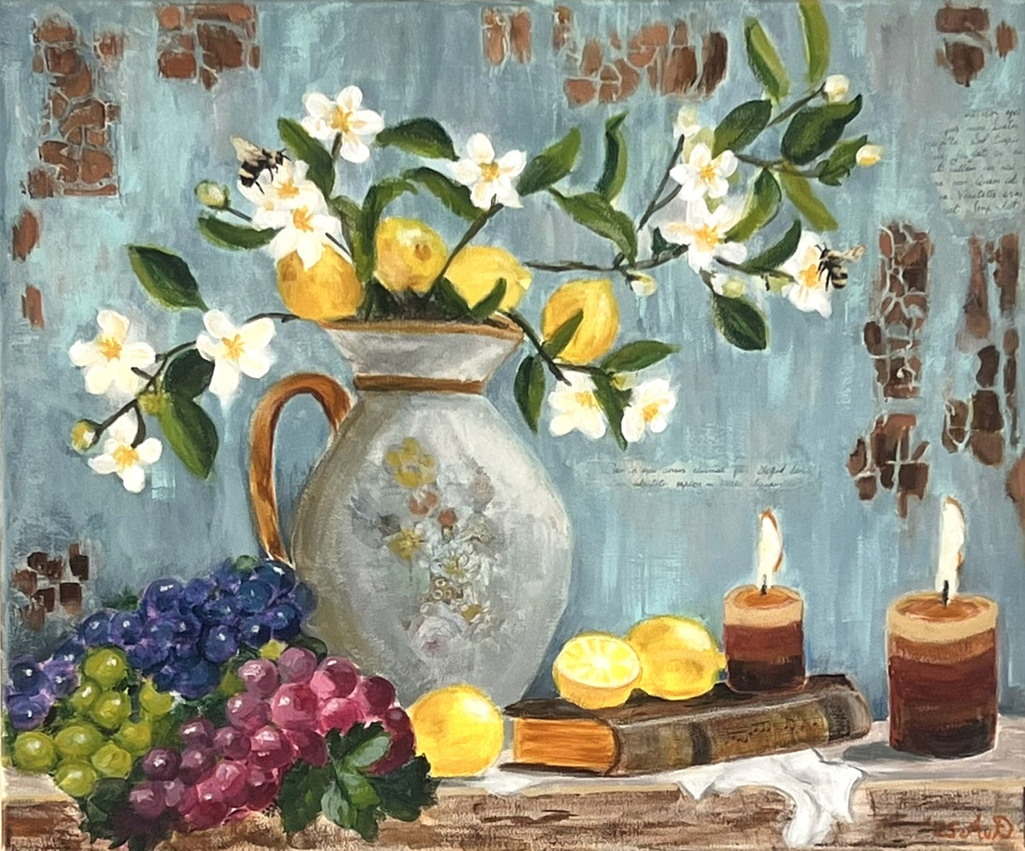 Lemons and grapes