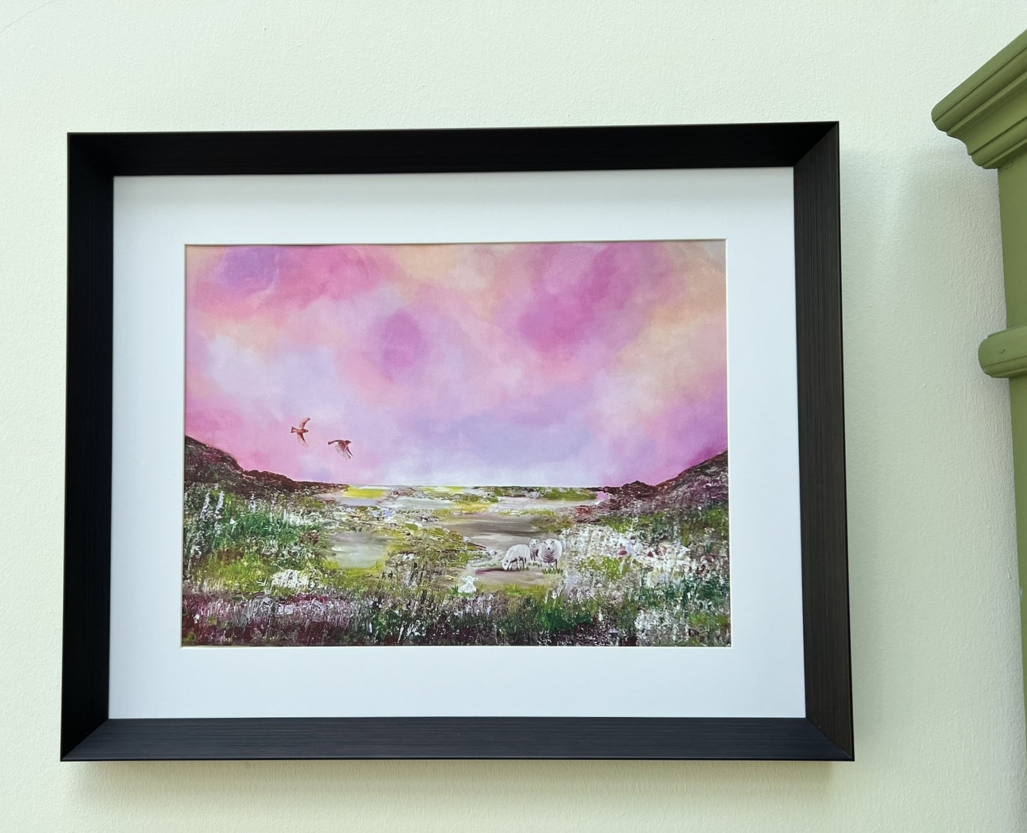 Heather Sky PRINT (30x40cm) van origineel