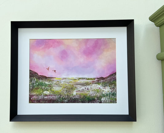 Heather Sky PRINT (30x40cm) van origineel